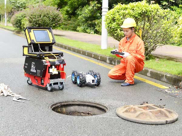 长岛管道机器人检测